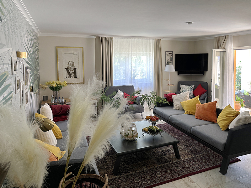 Küche, Esszimmer, Wohnzimmer