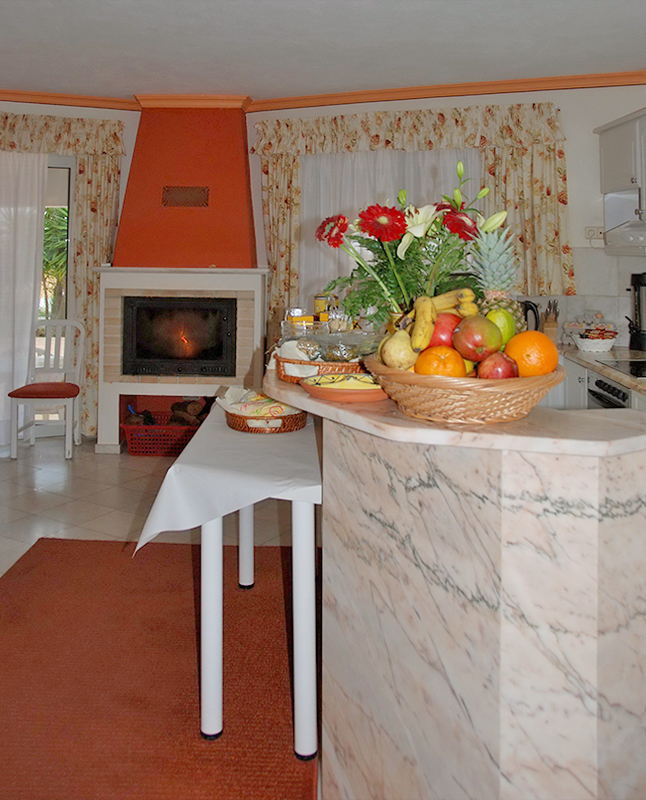 Küche, Esszimmer, Wohnzimmer